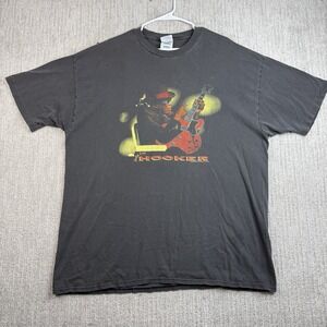 Vintage John Lee Hooker T Shirt 1995 Size XXL Memphis Music Hanes Heavy Weight